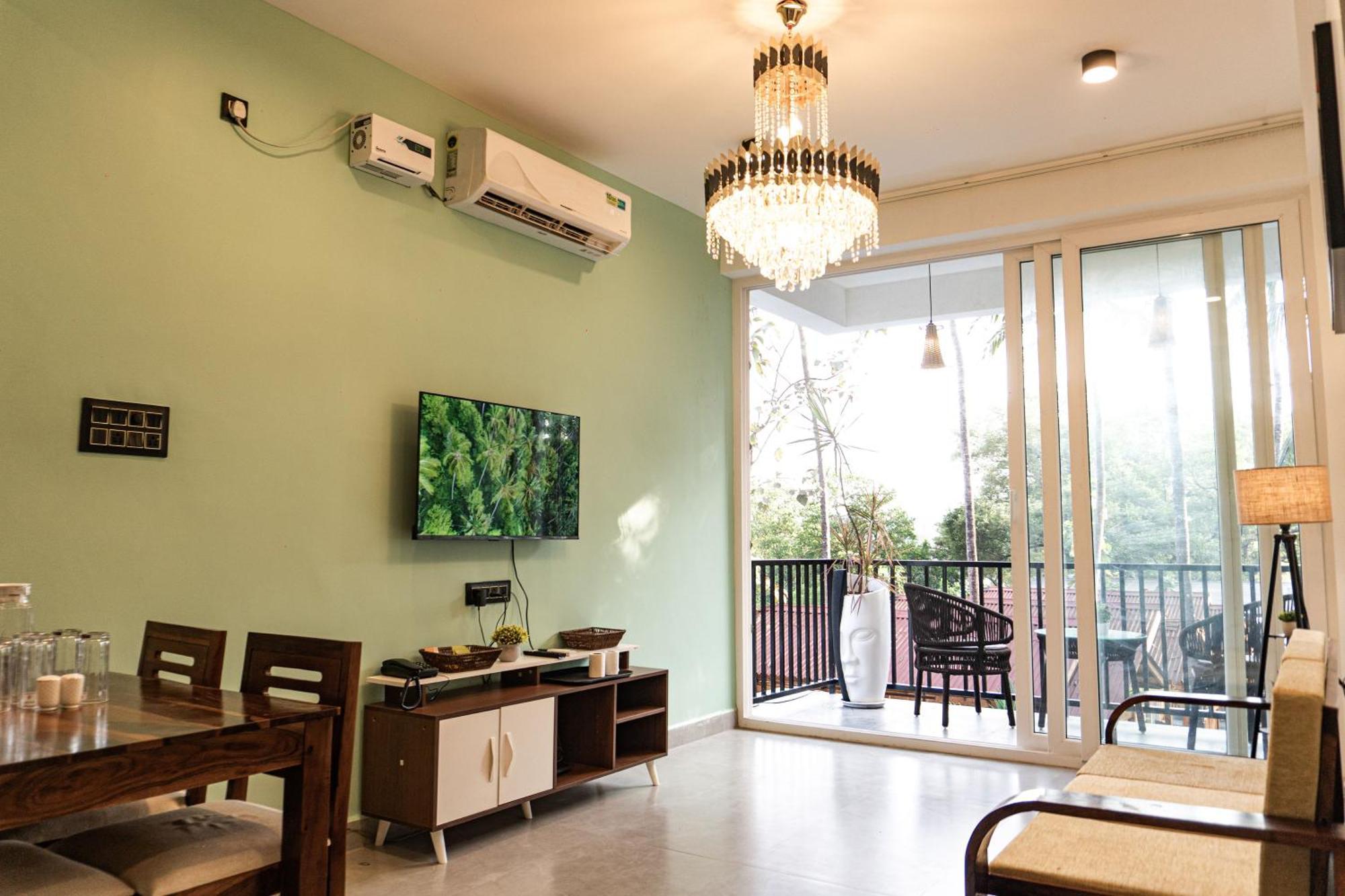 Tranquill Riverside Luxury Cottages With Bathtub, Candolim Buitenkant foto
