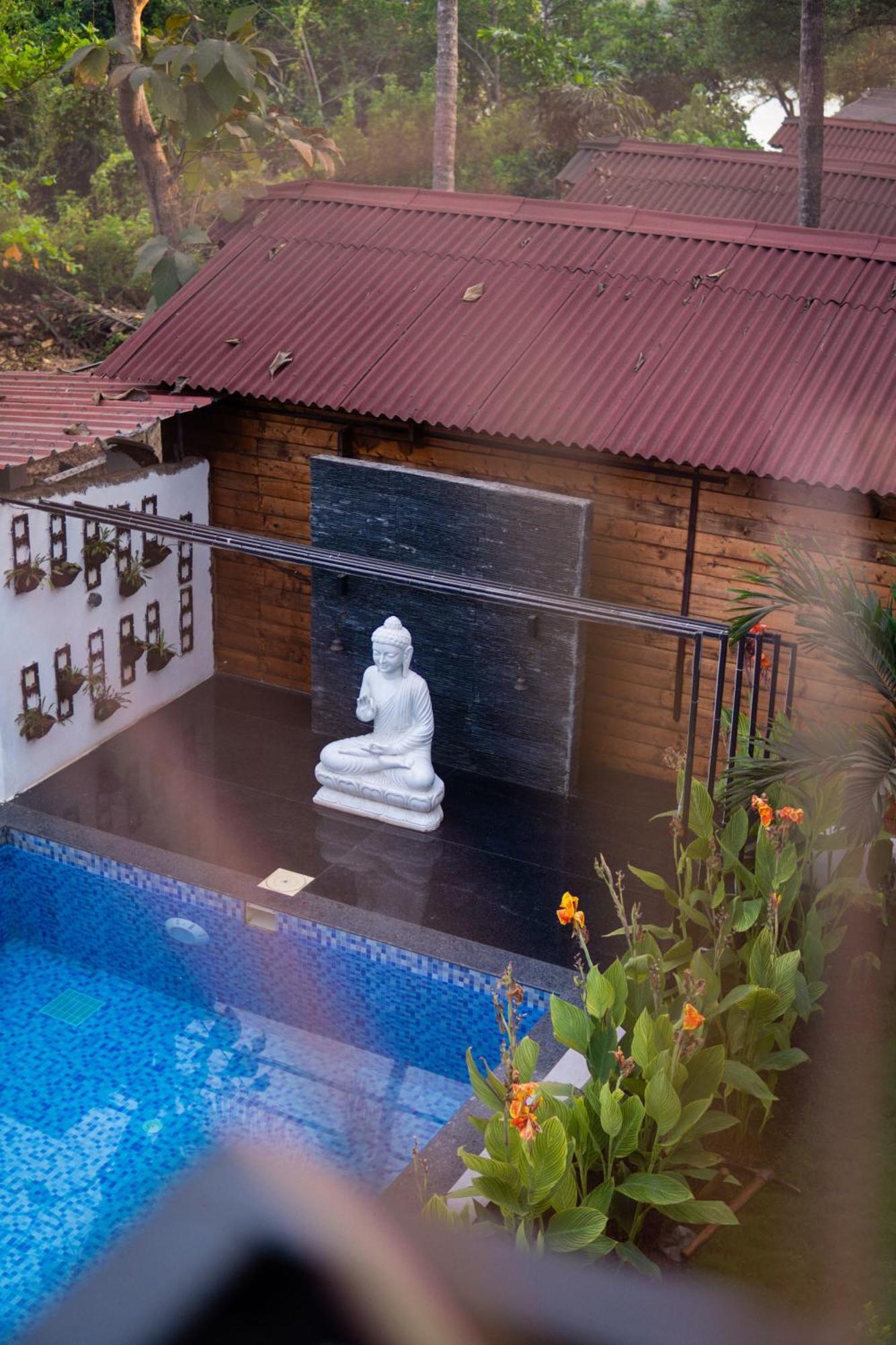 Tranquill Riverside Luxury Cottages With Bathtub, Candolim Buitenkant foto