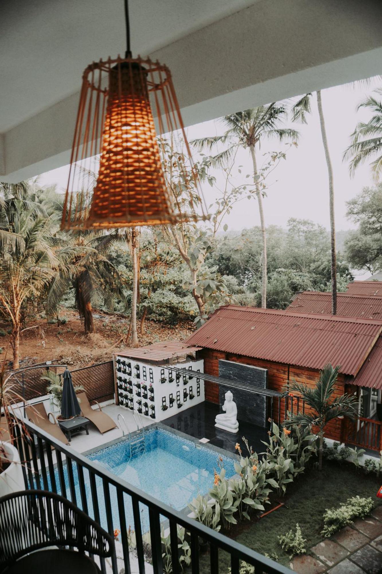 Tranquill Riverside Luxury Cottages With Bathtub, Candolim Buitenkant foto