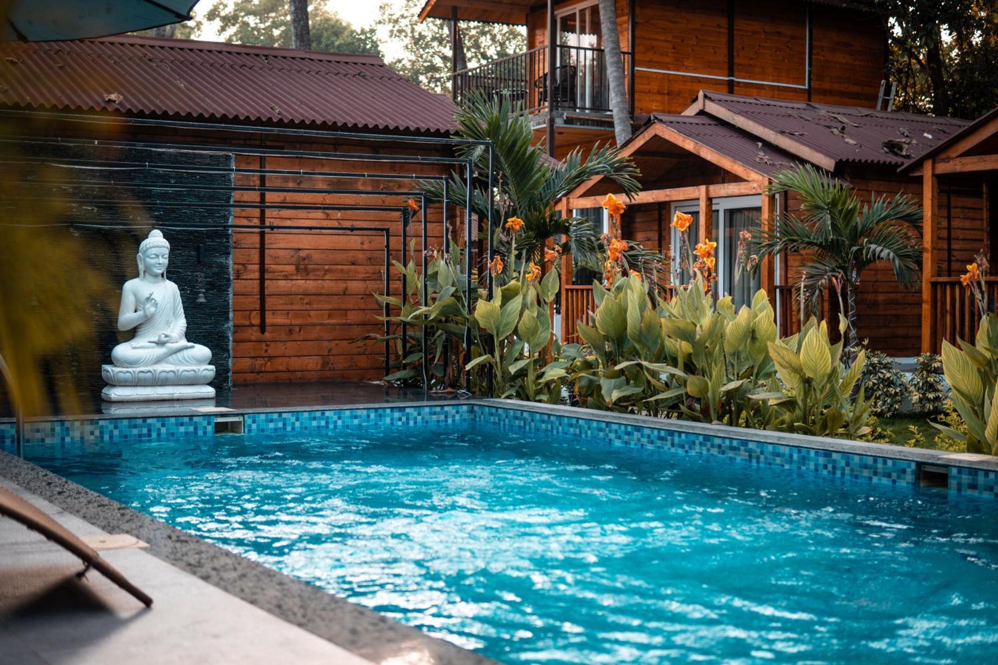 Tranquill Riverside Luxury Cottages With Bathtub, Candolim Buitenkant foto